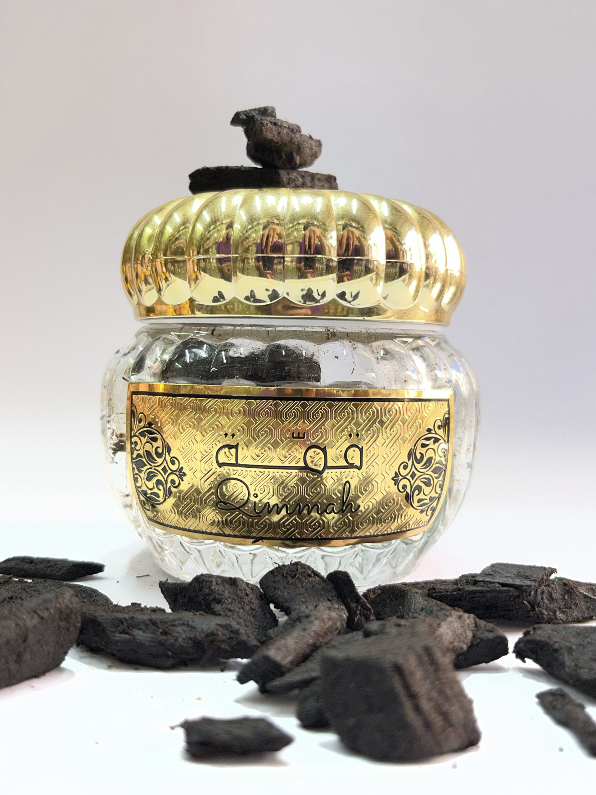بخور قِمَّة الأصيل - عبير العود الفاخر Encens QIMMAH Authentique - Parfum de Oud Luxueux – Image 4