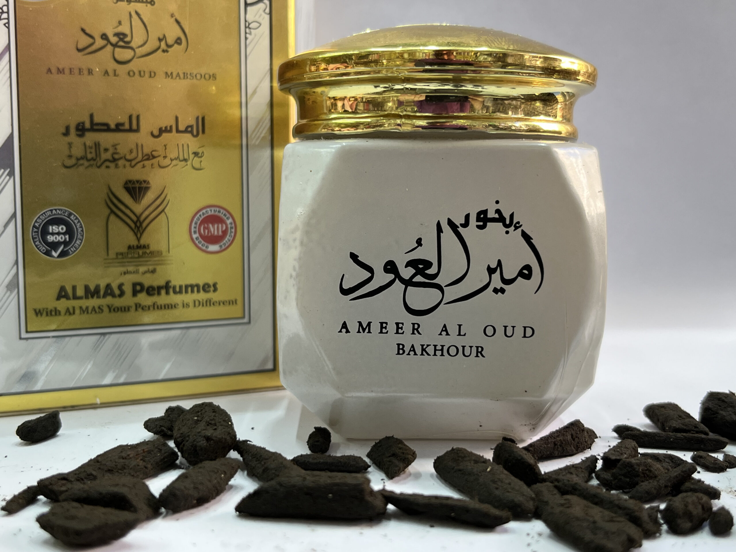 بخور أمير العود الأصلي (Ameer Al Oud) - عود فاخر وثبات لا يُقاوم Encens Ameer Al Oud Authentic - Oud de Luxe et Tenue Exceptionnelle (BOKHOOR)