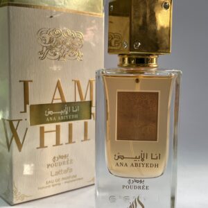 أنا أبيض بودريه (ANA ABIYEDH Poudrée) - EAU DE PARFUM من لطافة (Lattafa)