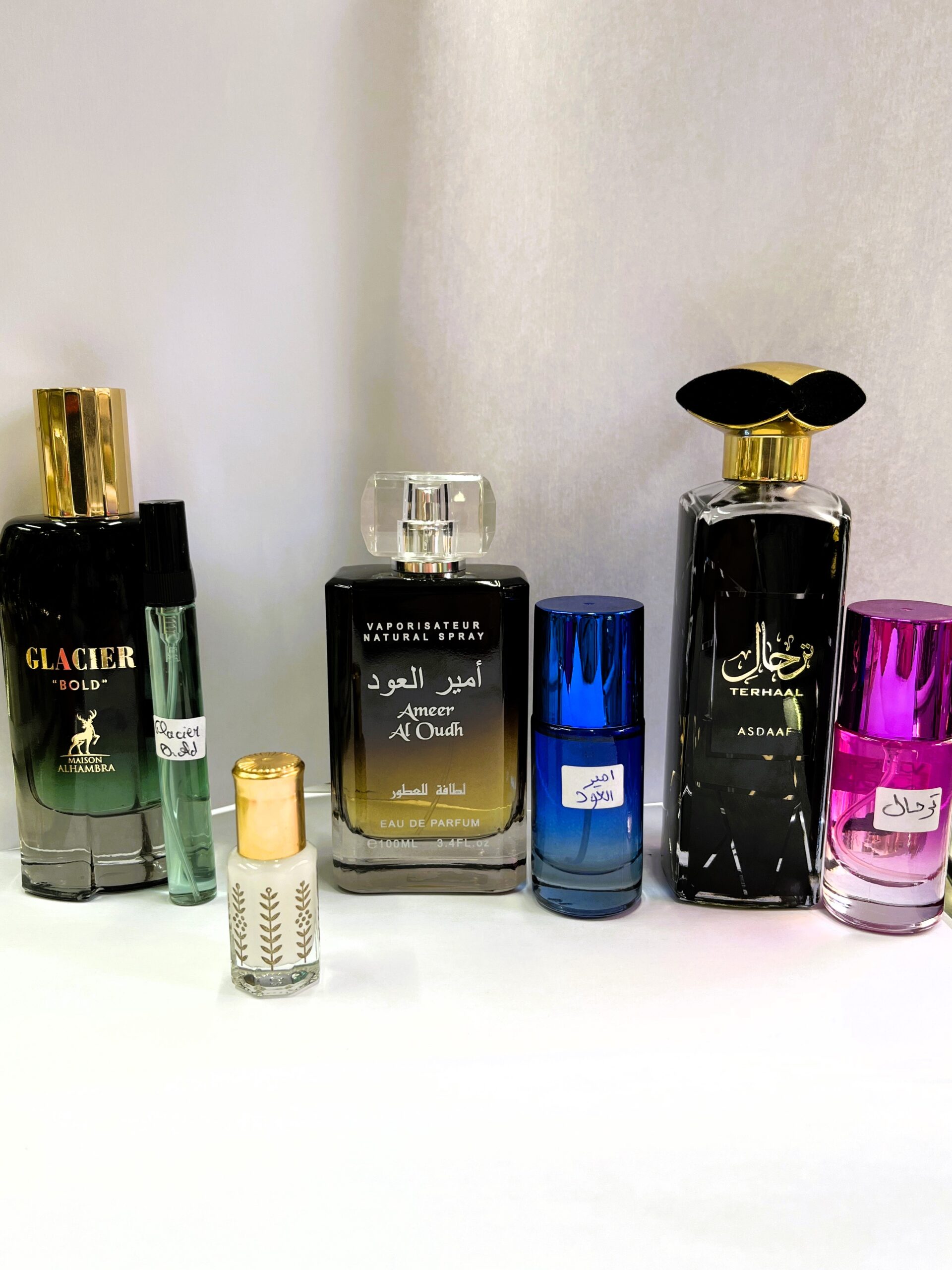 باك "النخوة" الفاخر: تشكيلة 3 عطور إماراتية أصلية + مسك الطهارة (هدية) – Image 2